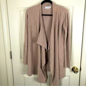 Barefoot Dreams bamboo lite calypso open cardigan in blush pink size s/m